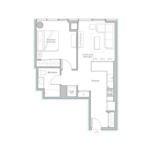 Sage West Loop | 1 Bedroom Apartment in West Loop | Luxury Apartment | Large One Bedroom Apartment